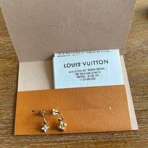 Louis Vuitton bo bloom earrings